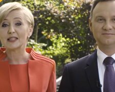 Agata Duda i Andrzej Duda, screen Youtube @Krakow2016