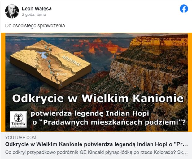 źródło: Facebook Lech Wałęsa
