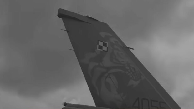 F-16, screen Youtube @TVN24