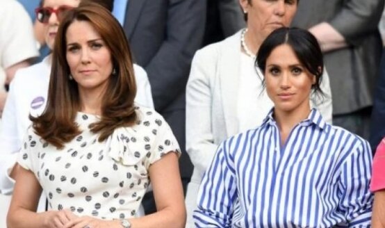 Kate Middleton i Meghan Markle. Źródło: plejada.pl