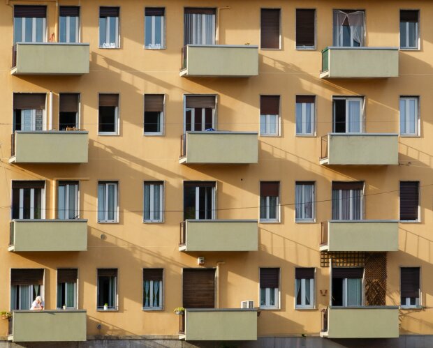 Balkony, blok/Pexels
