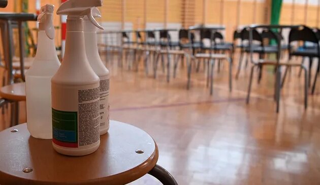 Szkoła w czasach koronawirusa. Źródło: wp.pl