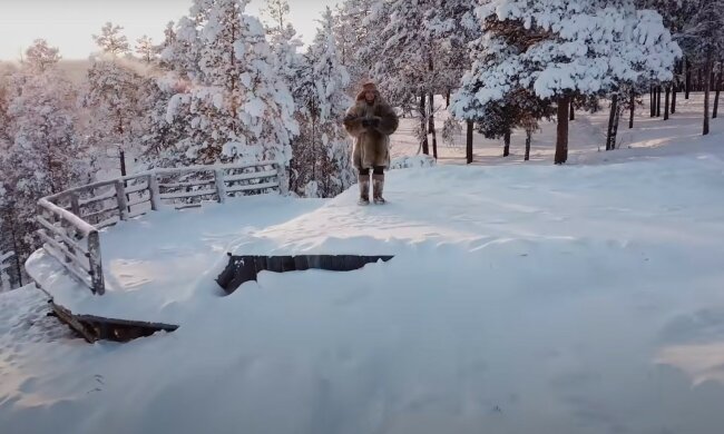 Zima, Syberia, mróz/Youtube GDZIE BĄDŹ