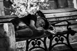 osoba bezdomna @pexels