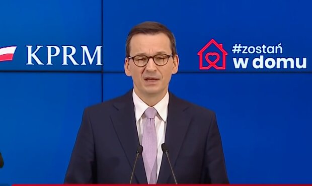 Premier Mateusz Morawiecki. Screen:YouTube