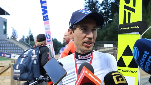 Kamil Stoch, screen Youtube @skijumping_pl