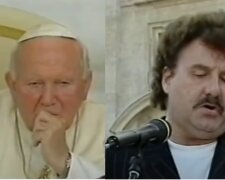 Jan Paweł II, Krzysztof Krawczyk/YouTube @Andrzej Kosmala
