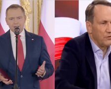 Karol Nawrocki, Radosław Sikorski/YouTube
