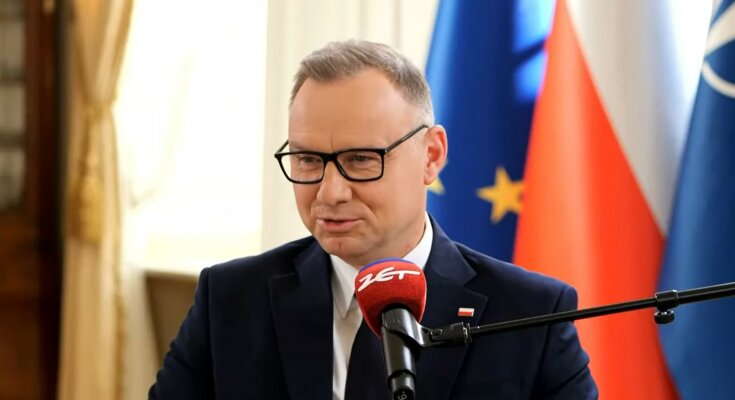 Andrzej Duda, screen Youtube @radiozet