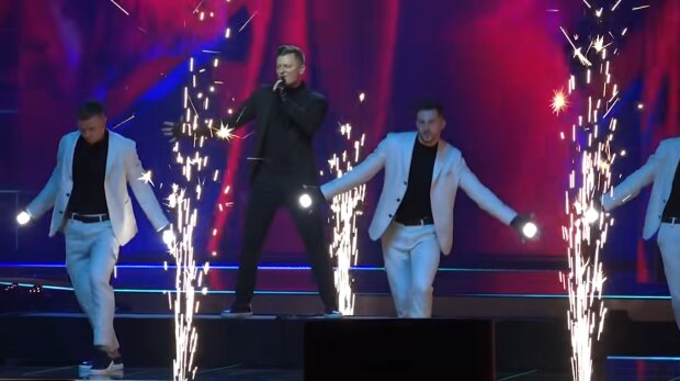 Rafał Brzozowski. Źródło: Youtube Eurovision Song Contest