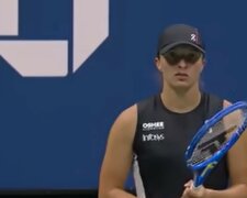 Iga Świątek, screen Youtube @usopen