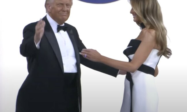 Donald and Melania Trump, źródło: YouTube/ PBS NewsHour