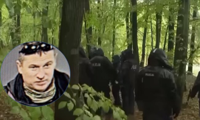 Obława/YouTube @TVP Info // Grzegorz Borys/Twitter @Pomorska Policja