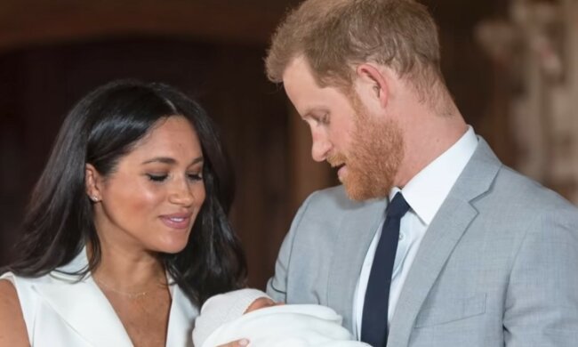Meghan Markle, książę Harry i Archie/YouTube @The Hollywood Reporter