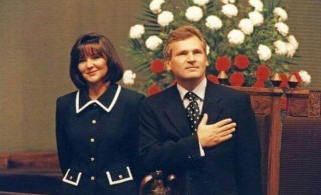 Aleksander i Jolanta Kwaśniewscy. Źródło: lelum.pl