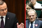 Andrzej Duda, Donald Tusk/YouTube @Wirtualna Polska