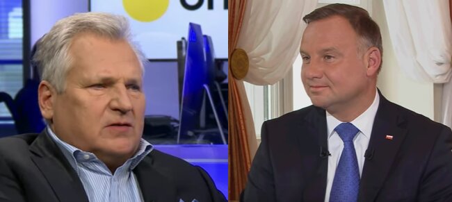 Andrzej Duda zaskoczył wszystkich komentarzem odnośnie Aleksandra Kwaśniewskiego. Co powiedział