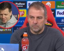 Wojciech Szczęsny/YouTube @CANAL+ SPORT// Hansie Flick/YouTube @Mundo Deportivo