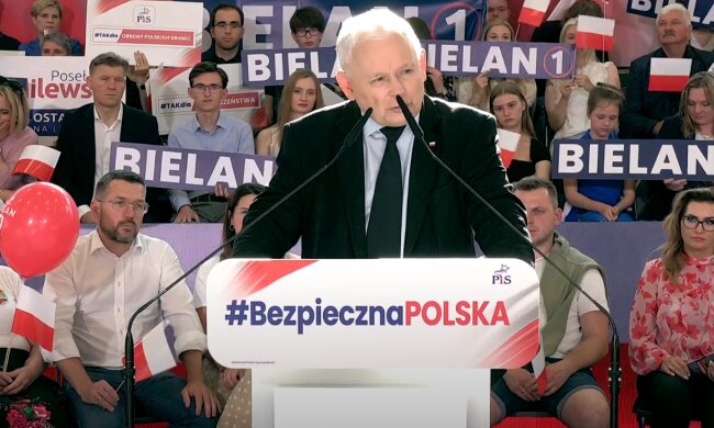 Jarosław Kaczyński, źródło: YouTube/Prawo i Sprawiedliwość