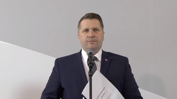 Przemysław Czarnek. Źródło: Youtube Ministerstwo Edukacji i Nauki