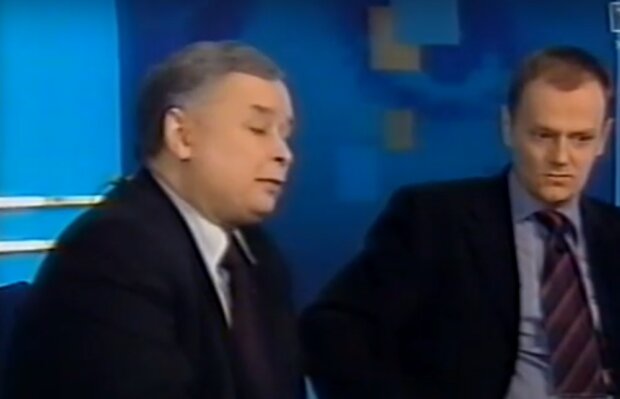 Jarosław Kaczyński i Donald Tusk/YouTube @ VHS RECORDS