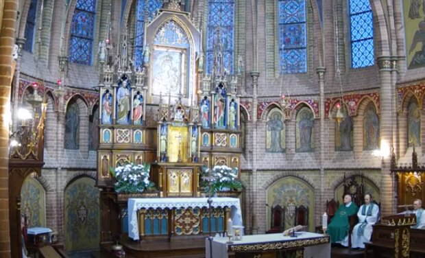 Msza święta/YouTube @Sanktuarium Maryjne w Gietrzwałdzie