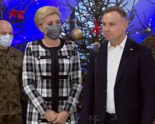 Agata Kornhauser-Duda i Andrzej Duda/YouTube @Czyż tak!