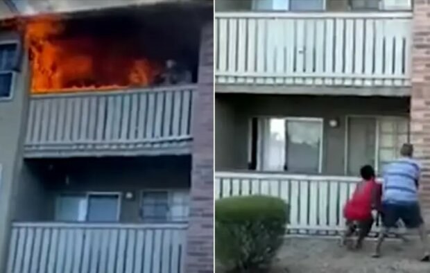 Uratowała dzieci, zginęła w pożarze mieszkania/screen YouTube
