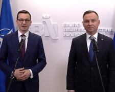Andrzej Duda, Mateusz Morawiecki. Źródło: Youtube Kancelaria Premiera