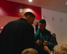 Wojciech Szczęsny, Cristiano Ronaldo/YouTube @Łączy nas piłka