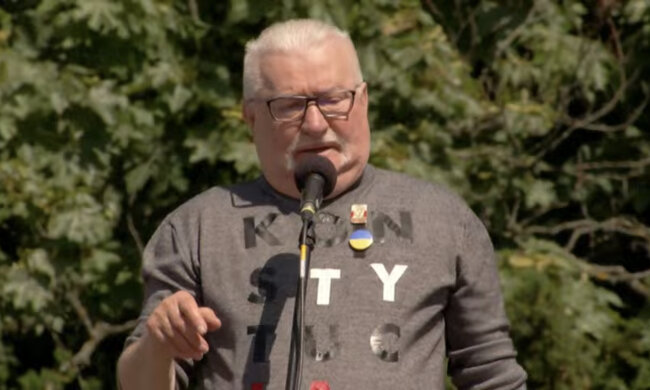 Tłum przerwał przemówienie Lecha Wałęsy. Polityk zareagował od razu. O czym mowa