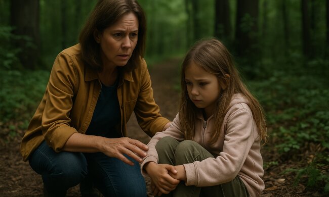 kobieta i dziewczynka @AI