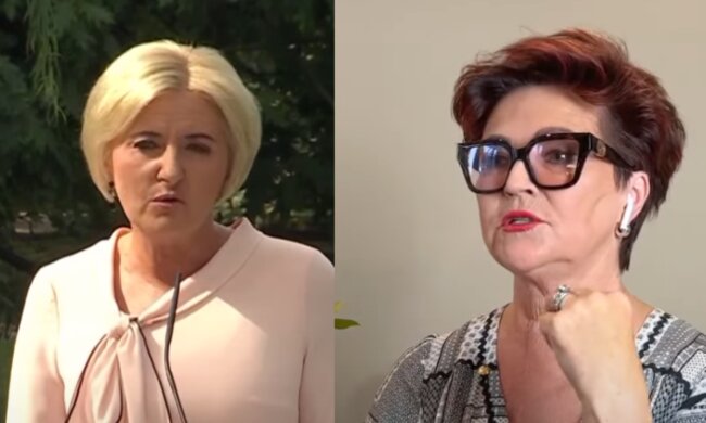 Agata Kornhauser-Duda/YT @TVP Info // Jolanta Kwaśniewska/YT @W moim stylu Magda Mołek