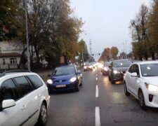 Gdańsk: kolejny dzień protestów w Gdańsku. Kawalkady samochodów zablokowały drogi w mieście. Pojawili się też studenci