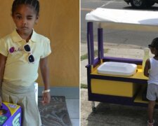 3-letnie dziecko sprzedaje lemoniadę, aby kupić pieluchy dla potrzebujących matek