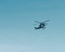 Helikopter z gwiazdami telewizji rozbił się. Ogromne płomienie na miejscu