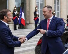 Emmanuel Macron, Karol Naworcki/Twitter