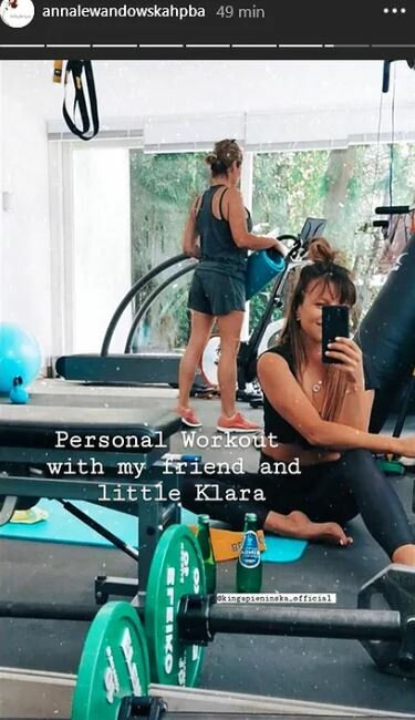 Anna Lewandowska zachwyca swoją figurą po porodzie. Źródło: instagram.com