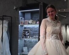 suknia ślubna, screen Youtube