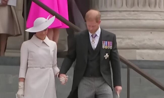 Meghan i Harry/ screen yt