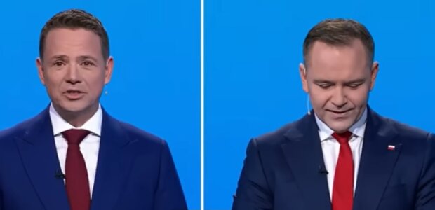 Rafał Trzaskowski, Karol Nawrocki/YouTube @Gazetapl
