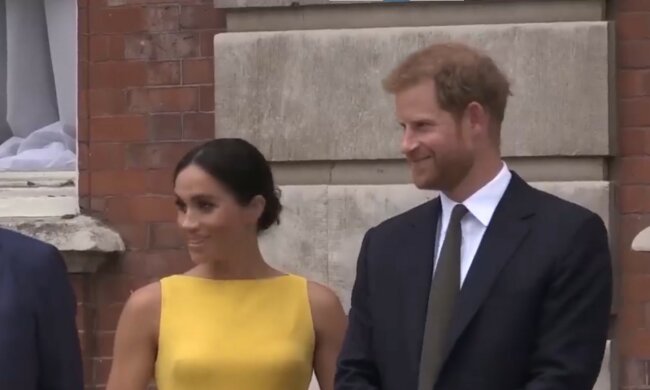 Meghan i Harry, screen Youtube @telegraph