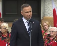 Prezydent Andrzej Duda/YouTube @TVP Info