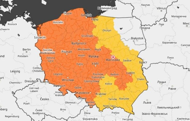Ostrzeżenia IMGW/IMGW