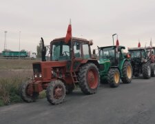 Protest rolników/ screen youtube