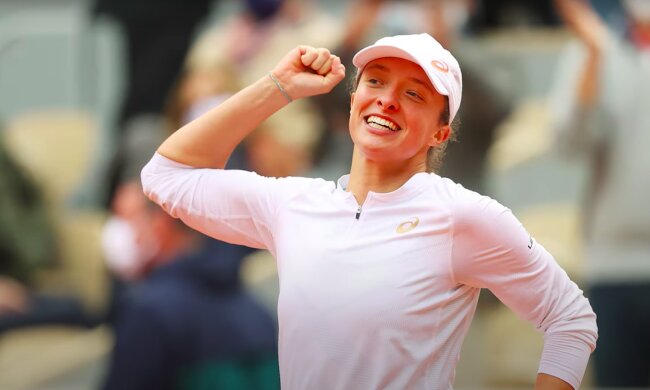 Iga Świątek / YouTube:  Tennis Plus