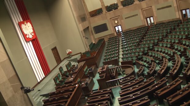 Sejm RP. Źródło: Youtube TV Dami Jelenia Góra