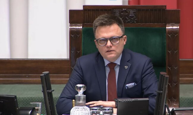 Szymon Hołownia, screen Youtube @videoparlamentpl
