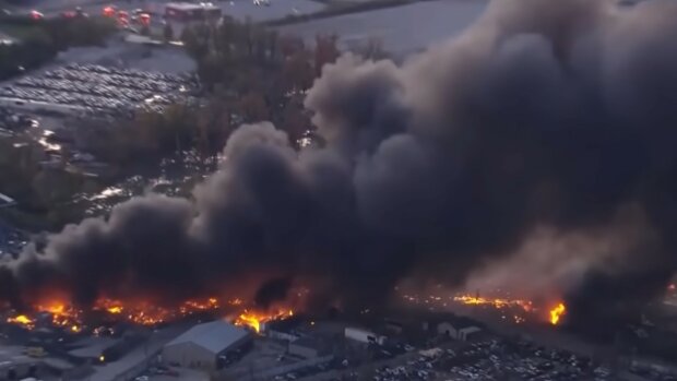 katastrofa samolotu, screen Youtube @CBSNews