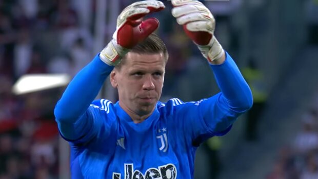 Wojciech Szczęsny, screen Youtube @Juventus